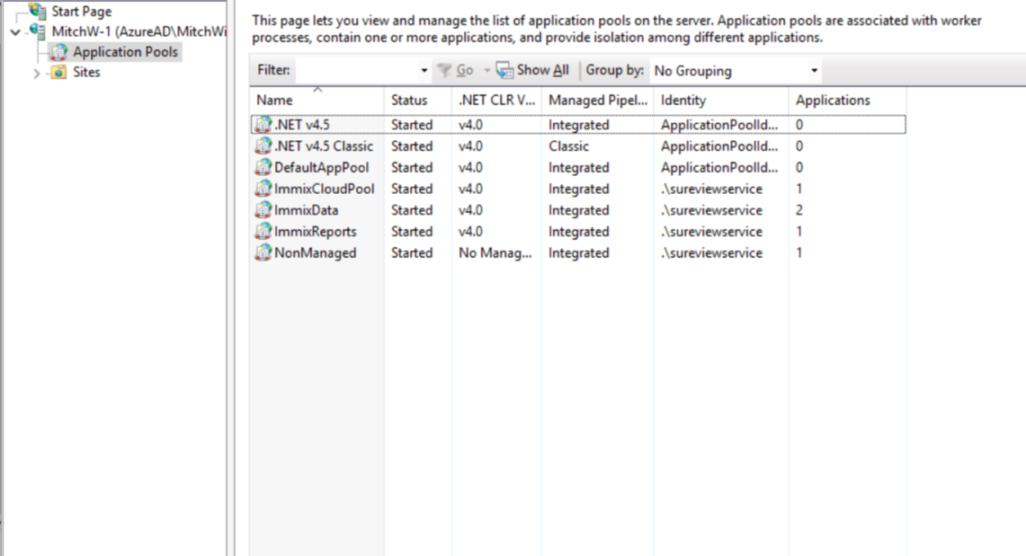 2. Expanded Menu and Selected on Application Pools.png